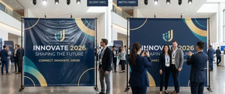 Banner vs Fabric Backdrops: Which One Actually Wins for Your Event?
