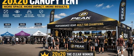 20x20 vs 10x10 Canopy Tent: Which Size Actually Makes Sense?