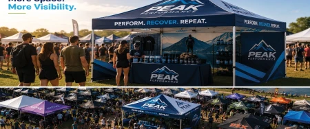 How a 13x13 Custom Canopy Tent Creates More Branding Opportunities