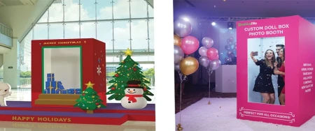 Custom Doll Box Photo Booth: The Ultimate Event Display for Parties, Holidays, and Brand Activations