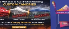 Top Mistakes to Avoid When Ordering Custom Canopies
