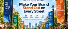 Custom Pole Banners: Make Your Brand Stand Out on Every Street
