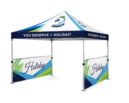 13x13 promotional canopy tent for trade shows and marketing events