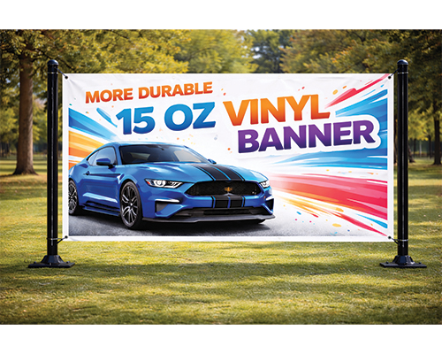 15 Oz Custom Vinyl Banners Print Cheap Fast Online