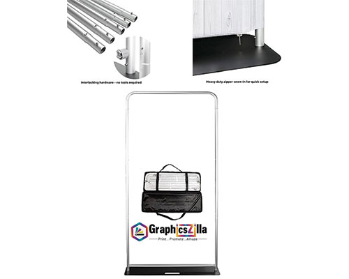 48" x 90" Tension Fabric Stand 