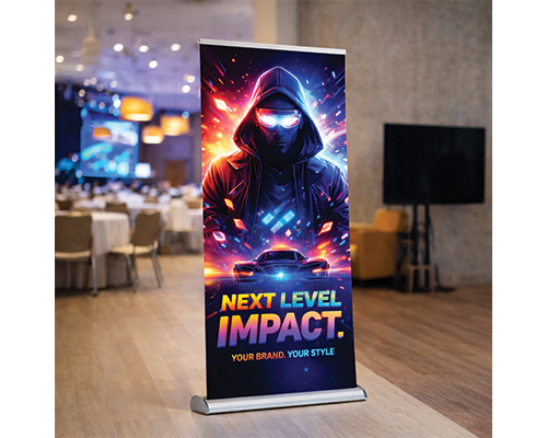 33X81 High Quality Banner Stand