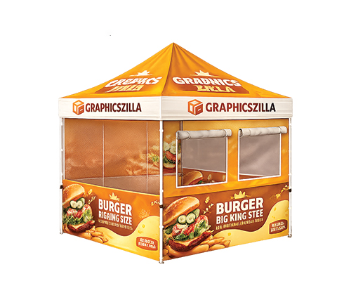 10x10 Food Vendor Tent