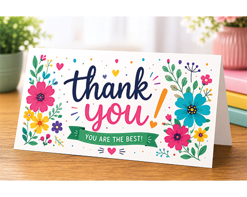Folded Greeting Cards