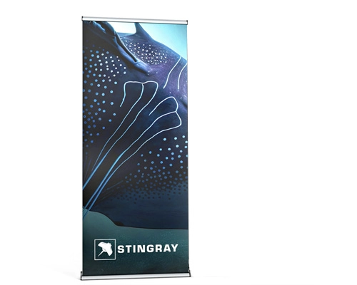 36x69 Silverstep Banner Stand 