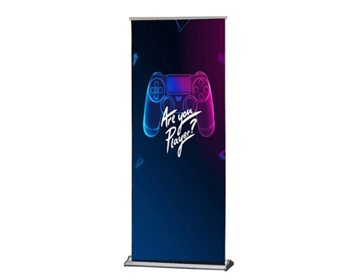 36x92 Silverstep Banner Stand 