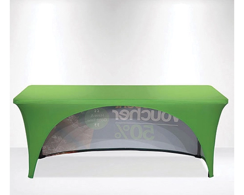 6 Ft Stretch Table Cover For Promotional Setups At Events