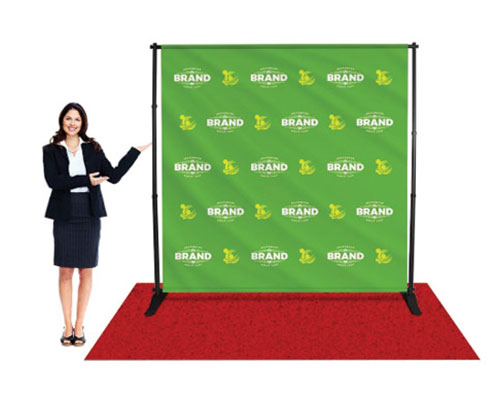 6x8 ft Step and Repeat Banner Stand