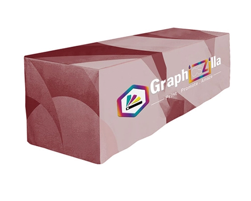 Branded 6 Ft Fitted Table Cover For Trade Shows