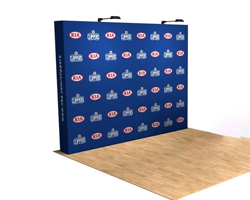 Compact carrying case for 8 Ft pop-up display system