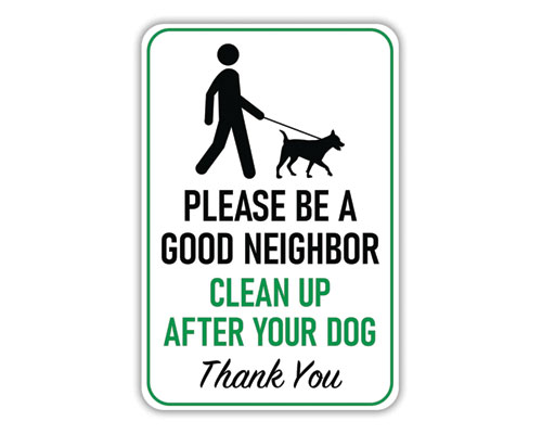 Custom Aluminum SIgns with Holes in all corners