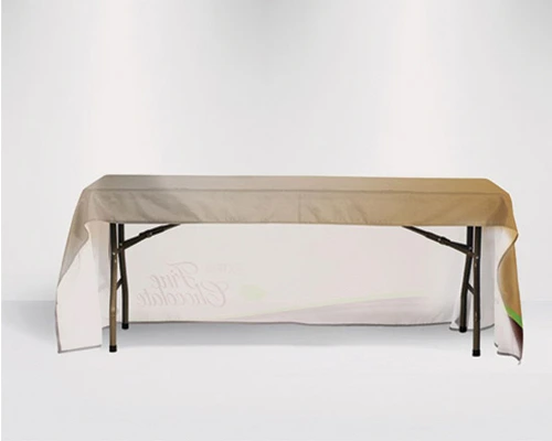 Drape Style 4 Ft Tablecloth For Trade Shows And Events