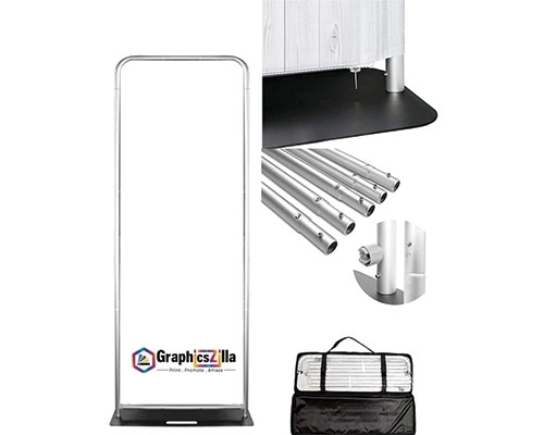 Easy-to-carry 24x90 tension stand with minimalist design