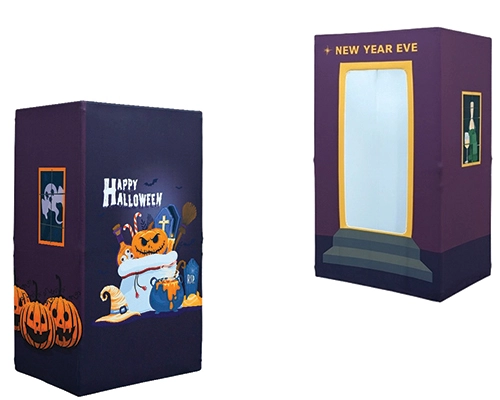 Fabric Doll Box Photo Booth With Fullcolor Printing