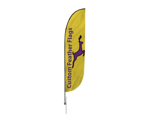 Feather Convex Flags Singlesided In Budget