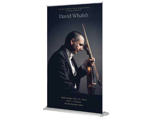 48x92 Silverstep Banner Stand 