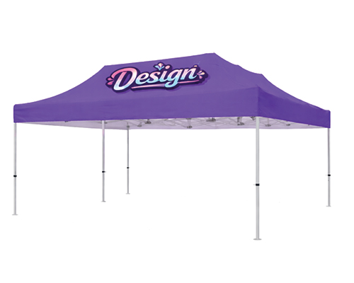 Custom 20X20 Canopy Tent With Full Color Branding