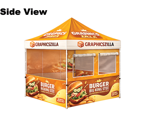 10X10 Food Vendor Tent