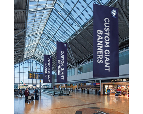 Custom Size Pole Banners