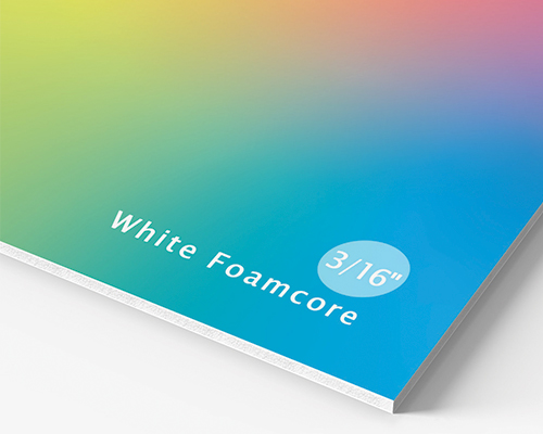 White Foamcore Board