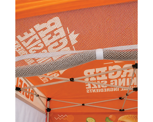 Heavy-duty custom canopy food booth tent for restaurants, food vendors, and event catering services