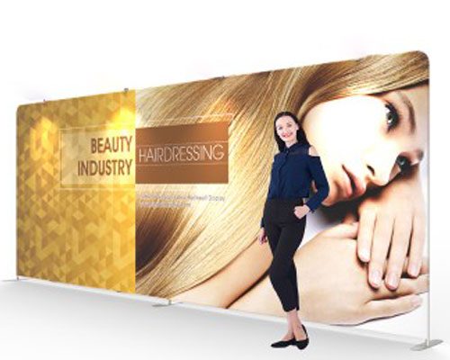 Large Scale 20 Ft Backdrop At Exhibition Center