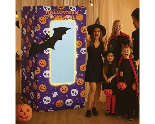 Lifesize Doll Box Photo Booth Display With Custom Printing