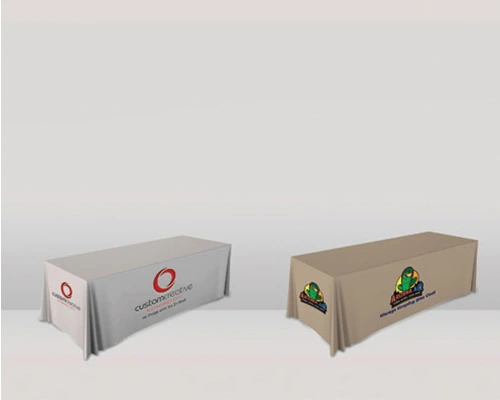 Loosefit 8 Ft Table Cover For Exhibition Booths