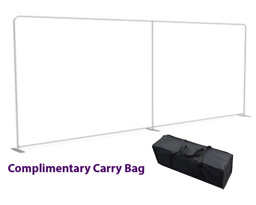 Pillow Case Backdrop comes with Printed fabric and carrying bag for easy travel