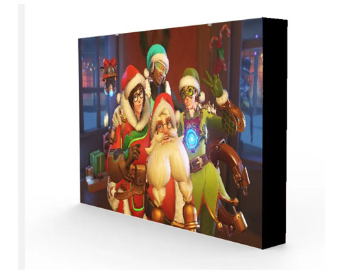 Tensionmounted 8 Ft Fabric Display With Aluminum Frame